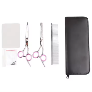 Tijeras de Peluquería Profesionales de Acero Inoxidable con Cuchilla Afilada para Adelgazar el Cabello, Kit de Herramientas de Salón en Venta - Product Image 2