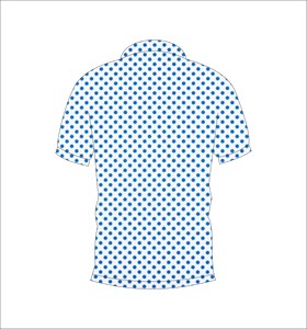 เสื้อโปโลแขนสั้นพิมพ์ลายเรขาคณิตของผู้ชายเสื้อโปโลกีฬาพิมพ์ลาย - Product Image 5