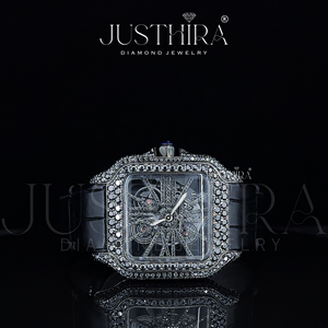 Reloj de Pulsera con Diamantes Incrustados y Cristal de Zafiro, Movimiento Automático, Ideal para Regalos de Lujo, Disponible a Precio de Fábrica - Product Image 2