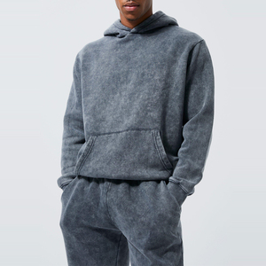 Chándales de Gran Tamaño con Logotipo Personalizado de Alta Calidad al por Mayor OEM, Sudadera con Capucha de Estilo Deportivo para Hombre - Product Image 3