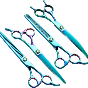 Premium Pet Grooming <b>Scissors</b> Set – Made from High-Quality Stainless Steel, Professional <b>Dog</b> & Cat Hair Cutting Kit with Case - Product Image 5
