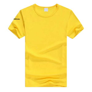 Men's <b>Plain</b> Cotton T-Shirt Short Sleeve O-Neck Regular Fit Casual <b>White</b> Black Solid Color Knitted Jersey Fabric - Product Image 5
