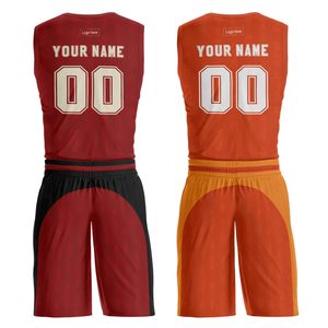 Teamname Basketball Uniforms Sublimated V-Neck Sleeveless Mesh Jersey with Elastic Waist <b>Shorts</b> Breathable Unisex Adult - Product Image 2
