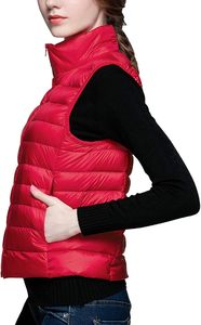Women's Lightweight Waterproof <b>Packable</b> Hooded Winter Quilted <b>Jacket</b> Detachable Hat Sleeves Zipper Closure Polyester Filled Wool - Product Image 2