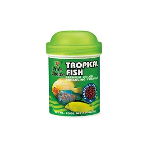 Choix d'avantages de haute qualité 75g d'aliments pour poissons tropicaux 36% usine de protéines brutes en gros de la nourriture pour poisson en plastique équilibrée et écologique - Product Image 4