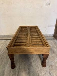 Modern Luxury Vintage Solid Wood <b>Coffee</b> <b>Table</b> <b>Tiles</b> Design Adjustable Height Custom Farmhouse Paradise Handicrafts Fast - Product Image 4