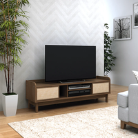 Ensemble de meubles de salon au design moderne à prix de gros, meuble TV multifonctionnel en bois avec rangement