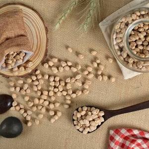 Garbanzos Blancos Kabuli Premium, Legumbres Indias Saludables Ricas en Proteínas y Fibra para Cocinar - Product Image 1