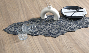 Chemin de table perlé fait main pour la maison et le restaurant d'hôtel Article décoratif d'aspect royal pour une utilisation douée de Noël - Product Image 3