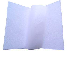 Album photo en papier de coton recyclé fait main de haute qualité, couleur crème, avec motif imprimé floqué – Offre spéciale - Product Image 3