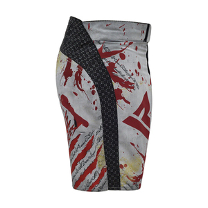 Shorts MMA imprimés camouflage personnalisés, style militaire, sublimation, tissu extensible 4 directions, ceinture Velcro, shorts MMA à prix compétitifs - Product Image 3