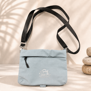 Bolso Bandolera Casual de Nailon Resistente al Agua con Cierre de Cremallera para Pasaporte |   Bolso de hombro de viaje ligero con múltiples bolsillos para uso diario - Product Image 1