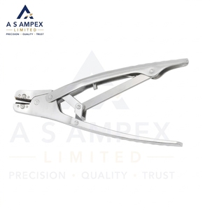 Pince coupante manuelle pour fils chirurgicaux orthopédiques, en acier inoxydable, pointe de 3 mm, Classe I CE - Product Image 6