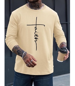 Best Selling Of OEM Service Casual Long Sleeve Neck Shoulder Slope Printed Comfortable Men's Cotton Sweatshirt From Bangladesh - Product Image 4