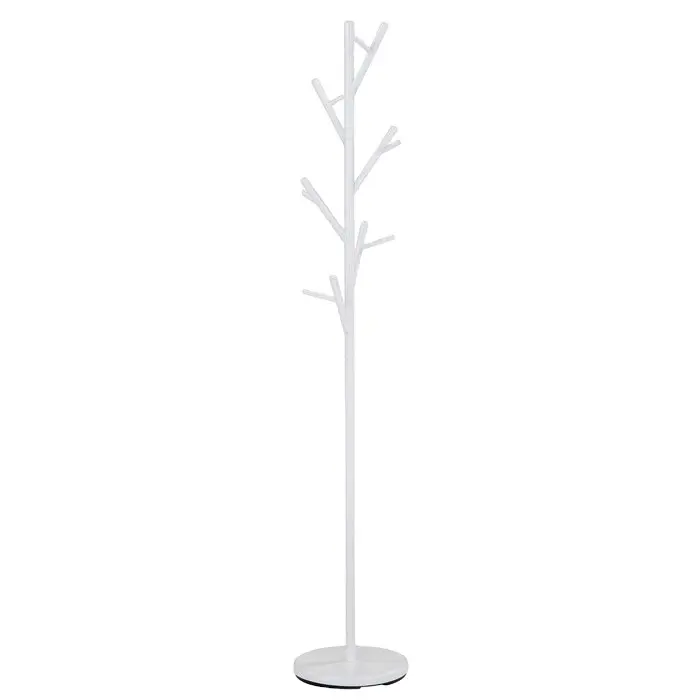 Coat Stand Stand white Heavy Duty Hooks Hanger Rack for Coats