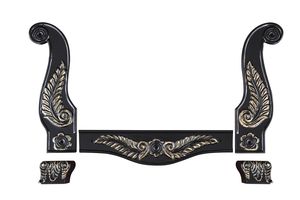 Premium Modern Wood <b>Sofa</b> Arm Rails with Built-In Legs <b>Support</b> Frame Sleek Design Hassle-Free Assembly Made in Vietnam - Product Image 2