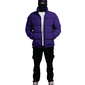 High Quality Men's Long <b>Thin</b> Bubble Jacket Waterproof Latest Fashion Style Customized Logo Wholesale Price Custom Sizes Shining - Product Image 1