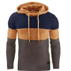 Sweat à capuche en polaire épais pour homme avec poche avant spacieuse et intérieur doux pour une utilisation quotidienne par temps froid - Product Image 6