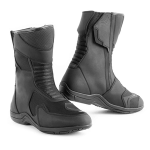 Wholesale Printed Plus Size Motorcycle Boots for <b>Men</b> Waterproof Breathable Leather Sports Shoes Riding Long Ankle - Product Image 4