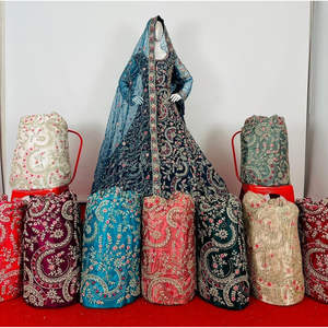 Robes traditionnelles indiennes pour robe de mariée - Product Image 4