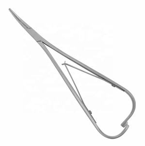 Alicates Mathieu Soporte de aguja elástico estrecho para colocar para trabajos de precisión - Product Image 3