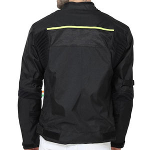 Veste de moto imperméable enduite de haute qualité pour hommes 2024 avec col montant pour cavalier d'hiver Design personnalisé - Product Image 5