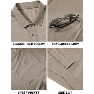 Camisas Polo de Manga Corta para Hombre, Estilo Casual, Diseño con Botones, para Verano, al Aire Libre, Nuevo Estilo, Buena Venta - Product Image 5