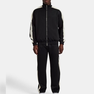 Custom Performance 100% Cotton Heavyweight Hooded Pullover Zipper Tracksuit Sports <b>Clothing</b> Gym Training Running Wear Private - Product Image 4
