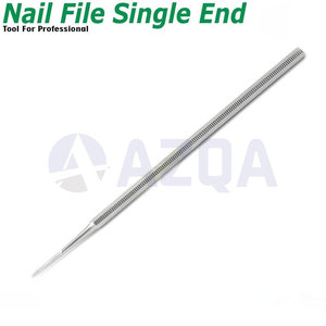 Stainless Steel Single End <b>Nail</b> <b>File</b> for Precision Manicure Pedicure <b>Nail</b> Shaping Smooth Finishing Tool for Salon Use - Product Image 4