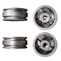 Pièces moulées sur mesure en sable, roue de guidage industrielle pour convoyeur, roue de guidage en fonte durable pour machines agricoles, sur mesure
