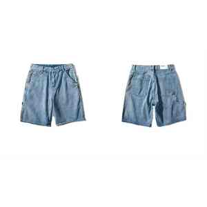 กางเกงยีนส์ขาสั้นทรงหลวมแบบสบายๆ มีซิป สำหรับผู้ชาย สไตล์สตรีทแฟชั่น จากปากีสถาน - Product Image 4