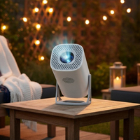 Mini projecteur LED intelligent Android Sudex S40 avec haut-parleur BT/WiFi, 40-140 pouces, 4K, portable, pour jeux vidéo à domicile, cinéma sans fil