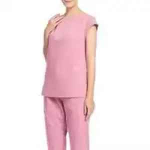 Uniforme Médico de Satén de Algodón para Enfermería, Unisex, Uniforme de Hospital - Product Image 5