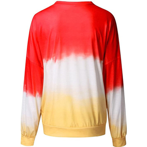 Sudadera con Capucha Extra Grande para Mujer, Informal, de Invierno, con Estampado por Sublimación y Bordado, de Algodón y Felpa, con Logotipo Frontal - Product Image 5