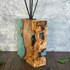 Support d'encens moderne en résine époxy en bois incassable pour plusieurs bâtons et parfums d'intérieur par Falak World Export - Product Image 5