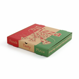 Cajas de Pizza de Cartón Corrugado Personalizadas de Vietnam, Impresión Offset, Ecológicas y Reciclables para Servicios de Comida para Llevar, Restaurantes de Comida Rápida - Product Image 1