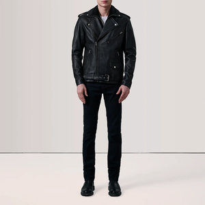 Chaqueta de Cuero para Hombre de Alta Calidad, Personalizada, a la Moda, para Invierno, Nueva Llegada, con Material Cómodo, en Venta - Product Image 5