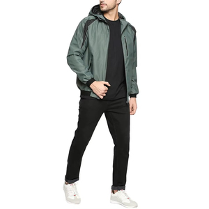 2026 High Quality Custom Waterproof Nylon High Quality <b>Jacket</b> <b>Thin</b> Windbreaker <b>Men</b> Rain <b>Jacket</b> With Hood - Product Image 2
