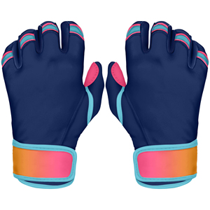 Fabricant de gants de baseball en cuir Bruce Bolt, gants ambidextres à fermeture auto-agrippante, antidérapants et respirants, fournisseur. - Product Image 1