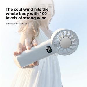 Nuevo Ventilador de Mano con Refrigeración por Semiconductor 2026, Mini Ventilador Portátil con Refrigeración por Hielo y Gran Capacidad de Batería para Viajes al Aire Libre y Verano - Product Image 2