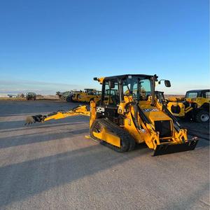 JCB 1CXT 4x4 Retroexcavadora de orugas, Minicargadora, Cargadora de tractor, Minicargadora frontal con dirección deslizante, Componentes principales del motor Yanmar - Product Image 4