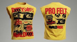 Camiseta Personalizada con Logotipo, Diseño Vintage, Impresión Digital, Sin Mangas, Estilo Urbano, Hip Hop, Transpirable, Sólida, Informal para Hombre - Product Image 6