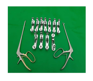 Juego de 30 instrumentos de cirugía plástica para abdominoplastia, de acero inoxidable alemán, set médico para abdominoplastia. - Product Image 1