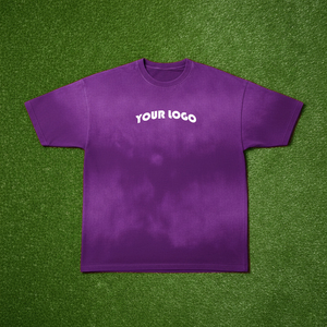 Camiseta de Hombre Personalizada con Logotipo, Lavado Ácido, 100% Algodón, Estilo Vintage, Oversize, Diseño en Blanco, Tejido Ecológico y Transpirable - Product Image 3