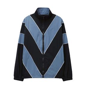 Chaqueta cortavientos ligera personalizada OEM para hombre, transpirable, impermeable, para exteriores, con cuello levantado, decoración bordada fina - Product Image 6