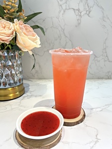 น้ำเชื่อมราสเบอร์รี่คุณภาพสูงสำหรับใช้ในเครื่องดื่ม น้ำผลไม้เข้มข้นบรรจุขวด ขายส่ง - Product Image 2