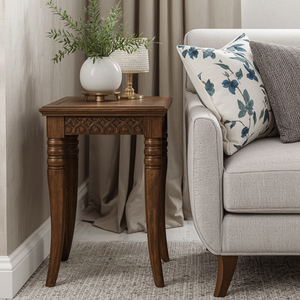 Premium Wooden Furniture Legs Set for Cabinet <b>Table</b> Bed Modern Carved and Tapered Designs Strong Solid Wood Support Base - Product Image 6