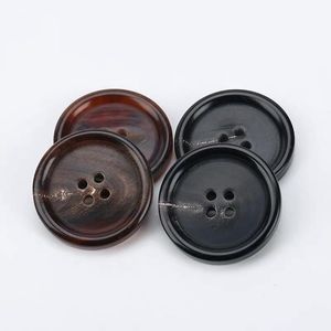 Botones de Cuerno de Búfalo Hechos a Mano, Botones de Costura Naturales y Duraderos para Confección de Camisas, Chaquetas y Prendas de Lujo - Product Image 5