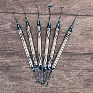 BAFA SURGICAL INSTRUMENTS Juego de 6 Espátulas Profesionales para Resina Compuesta Dental, Herramienta de Restauración con Agarre Ergonómico - Product Image 5