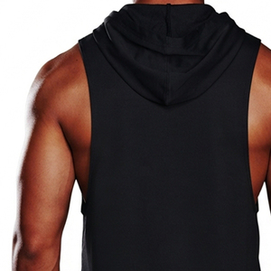 <b>Mens</b> <b>Muscle</b> <b>Top</b> Breathable Hooded Tank <b>Top</b> Stretch Workout Apparel Custom Logo OEM ODM Bulk Fitness Clothing Manufacturer - Product Image 6